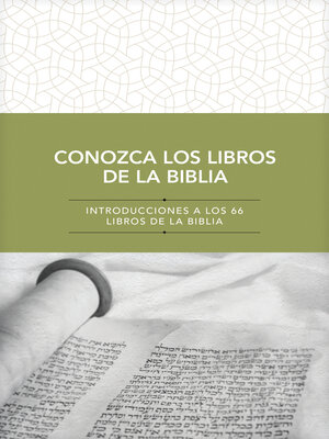 cover image of Conozca los libros de la Biblia